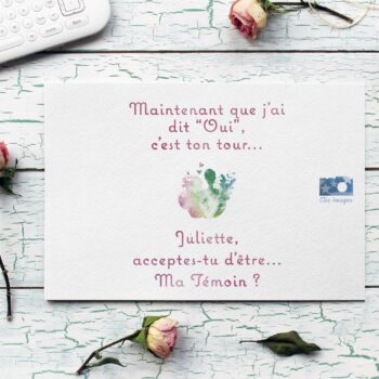 Témoins de Mariage - Livret à personnaliser (par nos équipes !) – Image 2