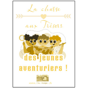 Livret Mariage - activité jeunesse - Le jeu de la chasse aux trésors !